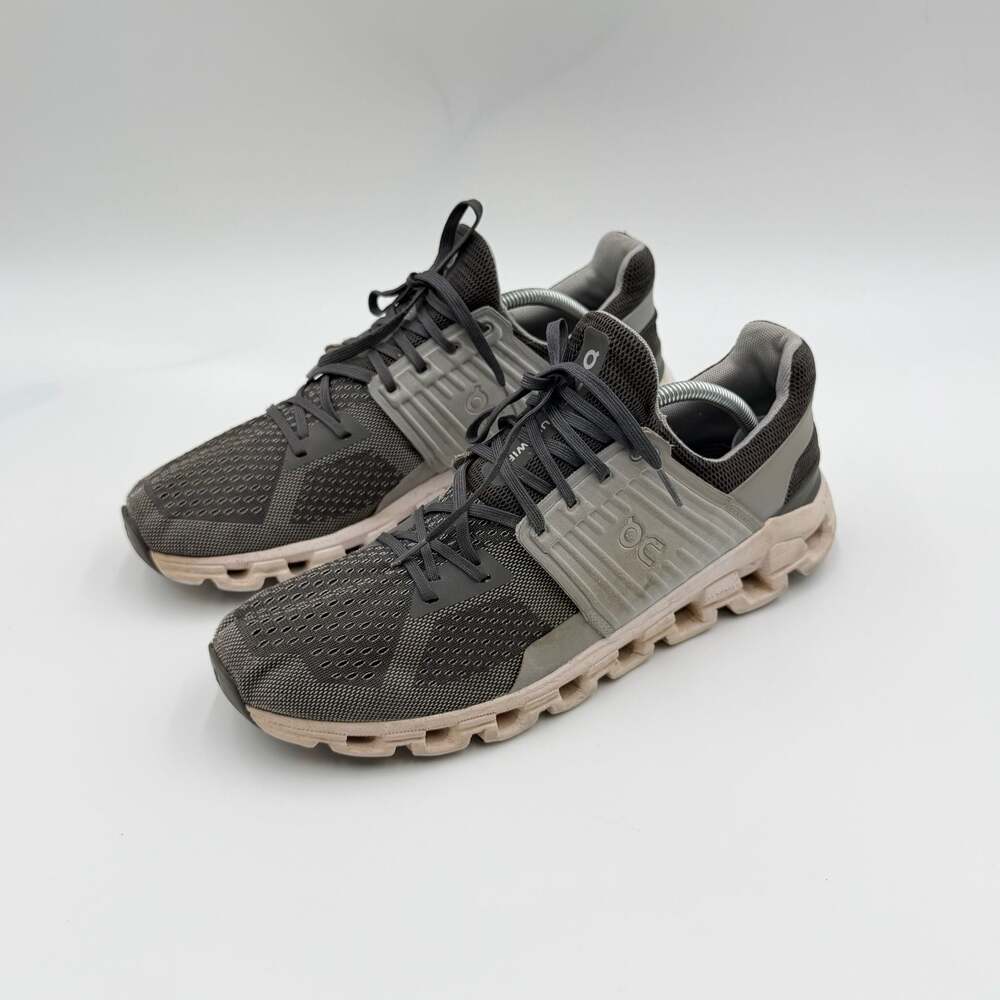 On Cloudswift Running Shoes Men's Size 11 Grey Pink